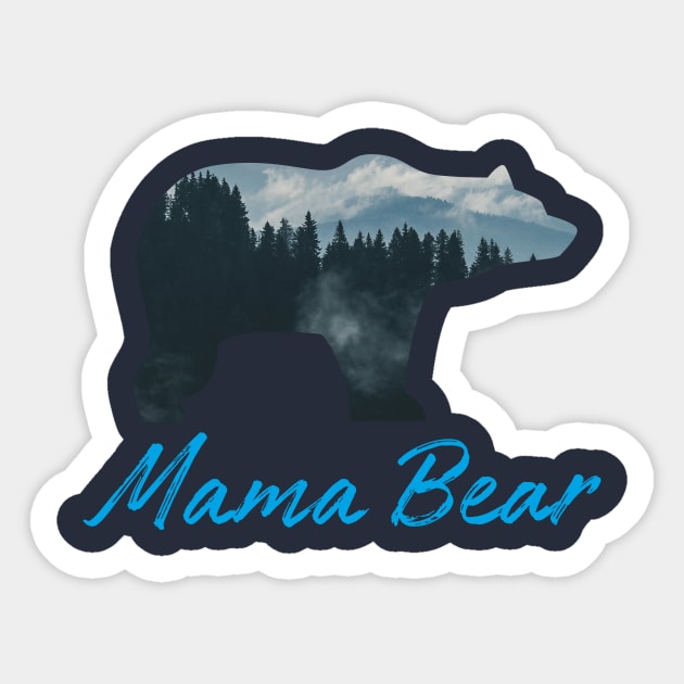 Mama Bear Sticker by tsomid